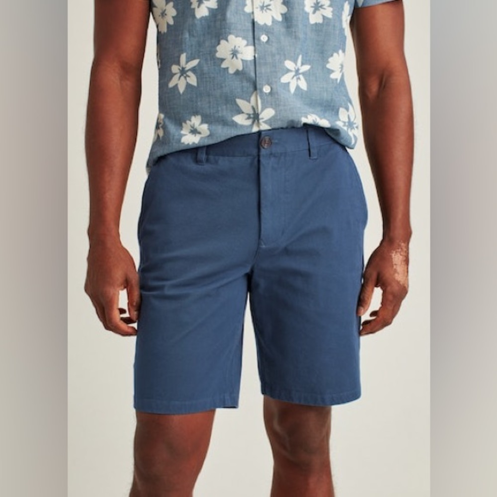 Bonobos Men’s Chino Blue Shorts, 7” inseam & 36” waist. Lightly used.